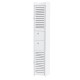 Artiss Bathroom Toilet Storage Cabinet - Slim Tallboy with Ventilated Doors, 2 Drawers, Water-Resistant, 118cm, White