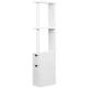 Artiss Freestanding Bathroom Cabinet 118cm White - Eco-Friendly E1 MDF, UV Lacquered, Stylish Space-Saving Storage Unit