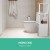 Artiss Freestanding Bathroom Cabinet 118cm White - Eco-Friendly E1 MDF, UV Lacquered, Stylish Space-Saving Storage Unit