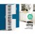Artiss Bathroom Cabinet Storage, Engineered Wood, 185cm, White, Space-Saving Tall Unit with Shelves & Magnetic Doors
