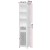 Artiss 161cm White Rattan Bathroom Cabinet - MDF Storage Tallboy with 3 Shelves, Drawer & Ventilated Doors
