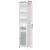 Artiss 161cm White Rattan Bathroom Cabinet - MDF Storage Tallboy with 3 Shelves, Drawer & Ventilated Doors