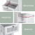 Artiss 161cm White Rattan Bathroom Cabinet - MDF Storage Tallboy with 3 Shelves, Drawer & Ventilated Doors