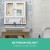 Artiss Bathroom Mirror Cabinet, White Tallboy Storage Cupboard, Eco-Friendly E1 MDF, 56x13x58cm, Adjustable Shelf