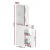 Artiss White Bathroom Cabinet 135cm – Slim Storage Organiser with Adjustable Shelves, Slide-Out Drawer & 3-Wheel Unit