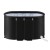 Weisshorn 120x70CM Portable Inflatable Ice Bath Tub - Durable PVC, 500L Capacity, Indoor/Outdoor Use, Bonus Repair Kit