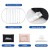 Weisshorn 120x70CM Portable Inflatable Ice Bath Tub - Durable PVC, 500L Capacity, Indoor/Outdoor Use, Bonus Repair Kit