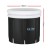 Weisshorn Portable Ice Bath Tub 70x80cm Inflatable Folding Bathtub with 300L Capacity, 3-Layer Insulation, Black