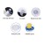 Weisshorn Portable Ice Bath Tub 70x80cm Inflatable Folding Bathtub with 300L Capacity, 3-Layer Insulation, Black