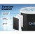 Weisshorn Portable Ice Bath Tub 80x80cm Inflatable Folding Spa, 300L, 3-Layer Insulation, Drain Tap, Cover, Black