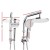 Cefito 9" Rain Shower Head Set with 3-Pattern Handheld, Solid Brass Chrome Finish, 1.5m Hose, 5-Year Warranty