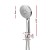 Cefito 4.7" Handheld Shower Head Set Silver, High Pressure, 3 Spray Modes, 1.5m Hose, Wall Holder, ABS, AU Standard