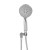 Cefito 4.7" Handheld Shower Head Set Silver, High Pressure, 3 Spray Modes, 1.5m Hose, Wall Holder, ABS, AU Standard