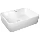 Cefito High Gloss Nano Glazed Ceramic Bathroom Basin - 48x38cm Vanity Sink, Scratch & Heat Resistant, Eco-Friendly