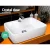 Cefito High Gloss Nano Glazed Ceramic Bathroom Basin - 48x38cm Vanity Sink, Scratch & Heat Resistant, Eco-Friendly