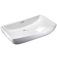 Cefito Ceramic Bathroom Basin Vanity Sink - 60x38cm Nano Glazed, High Gloss, Heat & Scratch Resistant, 5-Year Warranty
