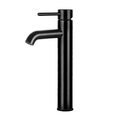 Cefito Matte Black Tall Basin Mixer Tap - 320mm Brass Faucet with 35mm Ceramic Cartridge, Watermark & WELS Certified Cefito Matte Black Tall Basin Mixer Tap - 320mm Brass Faucet with 35mm Ceramic Cartridge, Watermark & WELS Certified