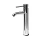 Cefito Bathroom Basin Mixer Tap - Tall Round Chrome Faucet, 320mm, Brass & ABS, 5-Star WELS, Watermark Certified