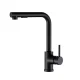 Cefito Black Kitchen Mixer Tap: 2-Mode Pull-Out, Brass/ABS, 360° Swivel, WELS 6 Star, 35-38