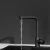 Cefito Black Kitchen Mixer Tap: 2-Mode Pull-Out, Brass/ABS, 360° Swivel, WELS 6 Star, 35-38