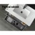 Cefito Vanity Unit with Basin, Eco-Friendly MDF, 915mm, Cement/White, Modern Bathroom Cabinet, Scratch-Resistant