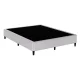 Artiss Mason Bed Frame, Metal, Double Size, Grey, 187x135x35cm, Premium Fabric Cover, Durable and Stylish Design