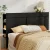 Artiss CABI Queen Bed Headboard with Shelves - Stylish Black MDF, 3-Tier Storage, Easy Clean, 1-Year Warranty