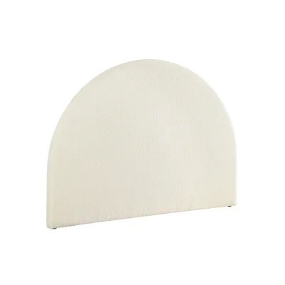 Artiss Grei Double Bed Headboard - Arch Design, Boucle Fabric, 143x117 cm, White, Easy Assembly, 1-Year Warranty