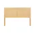 Artiss Bed Head Headboard Double, Rattan & Pine Wood, Rustic Boho Style, 141x4x110cm, Easy Assembly, 1-Year Warranty