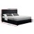 Artiss Bed Frame Double Size Black COLE with LED Headboard, Gas Lift Storage, PVC Leather, Heavy Duty, Modern Artiss Bed Frame Double Size Black COLE with LED Headboard, Gas Lift Storage, PVC Leather, Heavy Duty, Modern