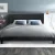 Artiss Neo Queen Bed Frame - Charcoal Faux Linen, Modern Design, High-Density Foam, Sturdy Wood & Metal Build