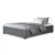 Artiss Toki King Single Size Gas Lift Bed Frame in Grey, Linen Upholstery, Storage Base, Reinforced Steel, Wood Slats