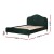 Artiss OLAN Queen Bed Frame, Velvet Upholstered, Dark Green, Solid Wood, Metal Legs, Plush Headboard, 300KG Capacity Artiss OLAN Queen Bed Frame, Velvet Upholstered, Dark Green, Solid Wood, Metal Legs, Plush Headboard, 300KG Capacity