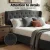Artiss Queen Bed Frame with Wingback Headboard, Charcoal Grey Linen Upholstery, Sturdy Steel, Wooden Slat Support
