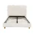 Artiss King Single Bed Frame Cloud Headboard White Bouclé Fabric, Wood and Metal Platform Base, 300KG Capacity