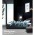 Artiss Bed Frame, Faux Linen, Queen Size, Charcoal, 215x160x86.5cm, Modern Design, Easy Assembly, Sturdy Construction