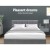 Artiss Queen Bed Frame, Faux Linen Fabric, Grey, 215x160x86.5cm, Modern Design, Durable & Easy Assembly Artiss Queen Bed Frame, Faux Linen Fabric, Grey, 215x160x86.5cm, Modern Design, Durable & Easy Assembly