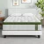 Artiss White Double Bed Frame with PVC Leather Headboard & BedStory Hybrid Mattress Bundle - Medium-Firm Support Artiss White Double Bed Frame with PVC Leather Headboard & BedStory Hybrid Mattress Bundle - Medium-Firm Support