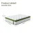 Artiss White Double Bed Frame with PVC Leather Headboard & BedStory Hybrid Mattress Bundle - Medium-Firm Support Artiss White Double Bed Frame with PVC Leather Headboard & BedStory Hybrid Mattress Bundle - Medium-Firm Support