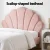 Artiss ROSY King Single Bed Frame & Bedside Table Set - Pink Velvet Scallop Headboard, Wood Frame, E1 MDF Storage