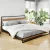 Artiss Dane King Size Bed Frame - Metal & Wood, Industrial Design, Black Powder-Coated Steel, Fits 183x203cm Mattress