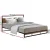 Artiss Dane King Size Bed Frame - Metal & Wood, Industrial Design, Black Powder-Coated Steel, Fits 183x203cm Mattress