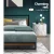 Artiss Dane King Size Bed Frame - Metal & Wood, Industrial Design, Black Powder-Coated Steel, Fits 183x203cm Mattress