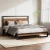 Artiss Queen Bed Frame - Metal & Wood, Industrial Design, Black, Fits Standard Mattress, 300kg Capacity