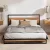 Artiss Queen Size Bed Frame DANE Metal and Wood Industrial Style with Giselle Pocket Spring Mattress, Black