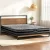 Artiss Queen Size Bed Frame DANE Metal and Wood Industrial Style with Giselle Pocket Spring Mattress, Black