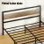 Artiss DREW Queen Size Bed Frame Metal Platform Base with MDF Headboard, Black, Heavy Duty, Storage Space Artiss DREW Queen Size Bed Frame Metal Platform Base with MDF Headboard, Black, Heavy Duty, Storage Space