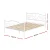 Artiss Double Bed Frame, Metal, White, 192x140x93cm, Stylish Provincial Design with Storage, Easy Assembly