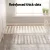 Artiss Bed Frame, Metal, Single Size, White, 192x94x93cm, Provincial Style, Rust-Resistant, Storage Space