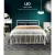 Artiss Leo Metal Bed Frame Double - White, Powder-Coated Steel, Strong Support, Ample Under-Bed Storage, Easy Assembly Artiss Leo Metal Bed Frame Double - White, Powder-Coated Steel, Strong Support, Ample Under-Bed Storage, Easy Assembly